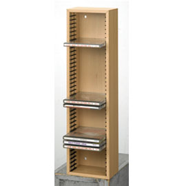 【雙鶖】【請先來電洽詢】WD-6640 艾菲爾木質40片CD架 / 個