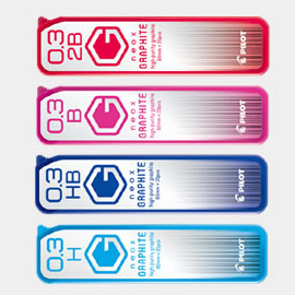 {振昌文具}【Pilot百樂】HRF-3G 超級G自動鉛筆芯  /  盒