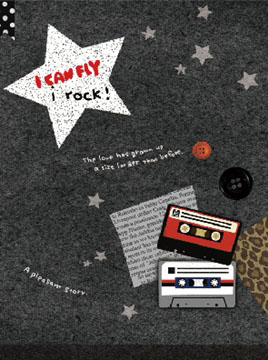 博崴 AF1039 Be happy 16K平裝筆記(卡帶) -10本入 / 包