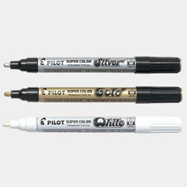 {振昌文具}【Pilot百樂】SC-S-M/SC-G-M/SC-W-M 中型頭油漆筆  /支