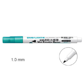 【雄獅】WE-607 速乾水擦筆 1.0mm 綠色/支