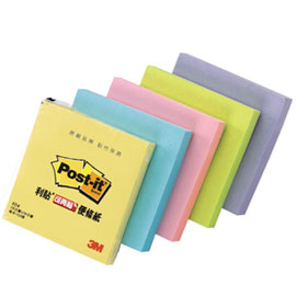 【3M】654-4A 可再貼便條紙系列 粉綠/本