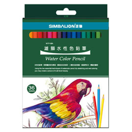 缺貨中 【雄獅】WTP-36A 水性彩色鉛筆 36色/組 