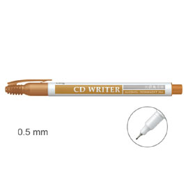 【雄獅】CD25 萬用光碟筆 0.5mm 棕色/支