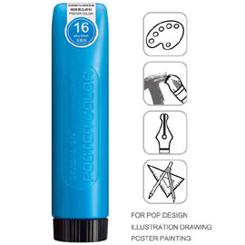 【雄獅】PT-230 廣告顏料230CC#16天藍色/瓶