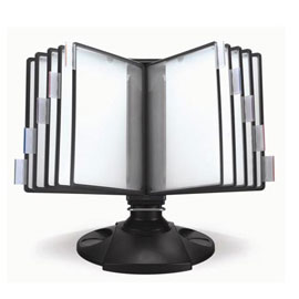 【雙鶖】【請先來電洽詢】FDS-008 翻轉型目錄翻閱站(黑色)