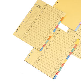 【雙鶖】【請先來電洽詢】1510A 10段膠膜 分隔紙 A4 10張/包