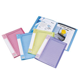 【雙鶖】【請先來電洽詢】1640 果凍色資料簿40入 /本