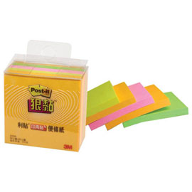 {振昌文具}【3M】2055S 利貼 狠黏 小尺寸標籤紙系列 5本/盒