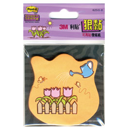 {振昌文具}【3M】625S-8 利貼 狠黏 造型便利貼系列 花 45張/本