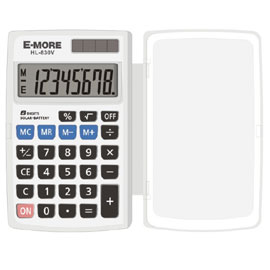 {振昌文具}E-MORE 商用 計算機 HL-830V /台 (顏色隨機出貨)