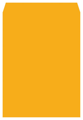 博崴 N1203 A3金黃公文封 -50個入 / 包