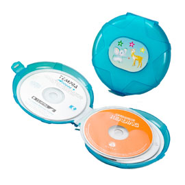 【雙鶖】【請先來電洽詢】UFO-1378 飛碟CD保存盒12片裝/個