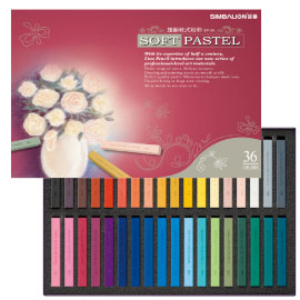 【雄獅】SP-36 軟式粉彩 36色/組