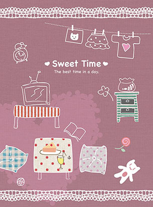 博崴 AF1047 16K平裝筆記(粉紅) -10本入 / 包