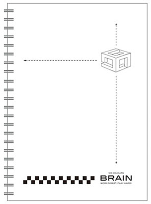 博崴 AW3038 50K無色系列膠圈筆記-白 -3本入 / 包