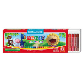 【雄獅】OP-24A 粉蠟筆24色/組