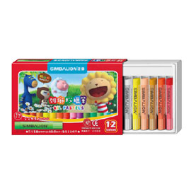 【開學購】促銷 【雄獅】OP-12A 粉蠟筆12色/組