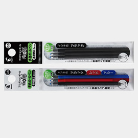 {振昌文具}【Pilot百樂】LFBTRF-30EF-3 三色按鍵魔擦筆筆芯  3支入  /  組