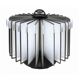 【雙鶖】【請先來電洽詢】FDS-009 旋轉型目錄翻閱站(黑色)