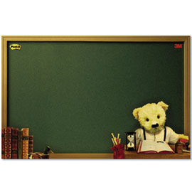 {振昌文具}【3M】558L-B 利貼 可再貼備忘板系列 大/片