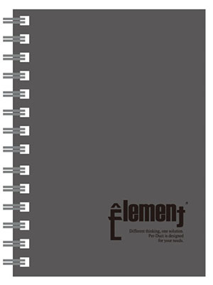 博崴 AD6061 100K左翻PP活頁筆記-黑(76*105) -6本入 / 包