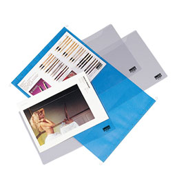 【雙鶖】【請先來電洽詢】6112 PVC透明C型文件套(橫放)/打