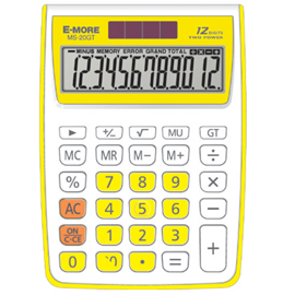 {振昌文具}E-MORE 國家考試計算機 MS-20GT / 台   (顏色隨機出貨)