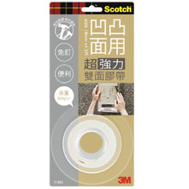 【3M】V1803 Scotch 凹凸面用 超強力雙面膠帶/個