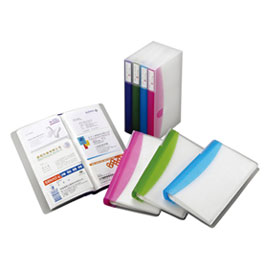 【雙鶖】【請先來電洽詢】NCL-1204 果凍色480名 名片簿4本入/組