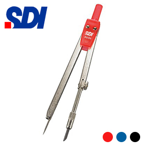 {振昌文具}【手牌SDI】0606 彩色實用型 圓規 /支 (顏色隨機出貨)