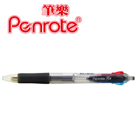 	{振昌文具}【筆樂PENROTE】(請先來電詢問存貨)PA7008 R4 二代四色原子筆 36支/盒