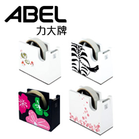 {振昌文具}【力大】 03932 1/2/3/4 TD140 勻。方寸膠帶台彩繪版 /台