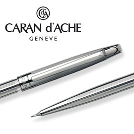 【請先來電洽詢庫存】CARAN d'ACHE 瑞士卡達 MADISON 麥迪森鍍銀直紋自動鉛筆 0.7 / 支  