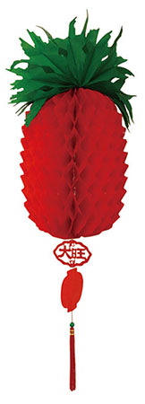 美加美 S2621 鳳梨彩球(3尺)  /個