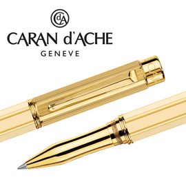 CARAN d'ACHE 瑞士卡達 VARIUS 維樂斯中國漆鋼珠筆(象牙白)金 / 支