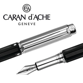 【請先來電洽詢庫存】CARAN d'ACHE 瑞士卡達 VARIUS 維樂斯樹脂鋼筆-B / 支