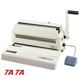 {振昌文具}【請先來電洽詢庫存】TATA 雙線圈3:1電動鐵環 40孔 打孔裝訂機 KASSEL-31E /台