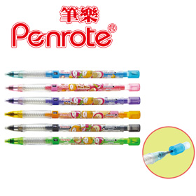 {振昌文具}【筆樂PENROTE】(請先來電詢問存貨)PB6568 PINPIN 學齡前三角自動鉛筆 48支/盒