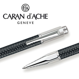 CARAN d'ACHE 瑞士卡達 VARIUS 維樂斯碳纖維原子筆 / 支