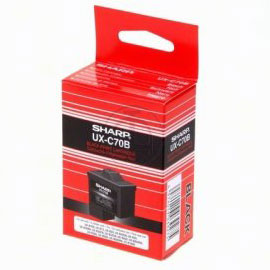 SHARP 黑色墨水匣 UX-C70B /盒
