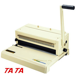 {振昌文具}【請先來電洽詢庫存】TATA 雙線圈3:1鐵環 40孔 打孔裝訂機 KASSEL /台