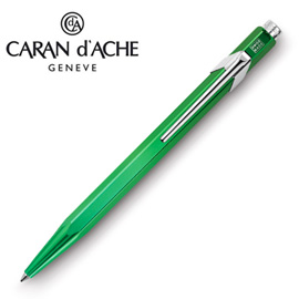 【請先來電洽詢庫存】CARAN d'ACHE 瑞士卡達 849 Metal-X 原子筆. 綠 / 支