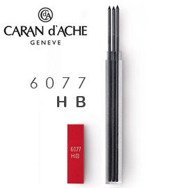 【請先來電洽詢庫存】CARAN d'ACHE 瑞士卡達 Leads 自動鉛筆芯 2.0工程筆蕊(3入).HB / 盒