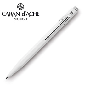 CARAN d'ACHE 瑞士卡達 849.001 經典 Classic 原子筆. 白 / 支