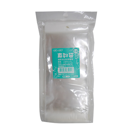 真好袋 OBT0070-120 OPP吊掛式自黏袋 7 x 12cm -100個入 / 包