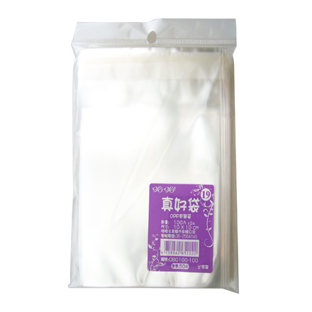 真好袋 OB0100-100 OPP自黏袋 10 x 10cm -100個入 / 包