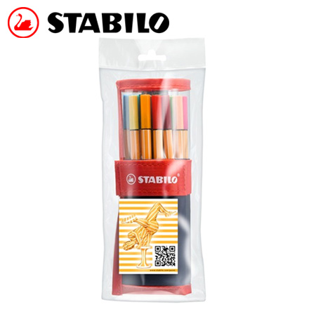 {振昌文具}【請先來電洽詢庫存】 德國天鵝 point 88系列簽字筆(0.4mm) 25色入/ 盒