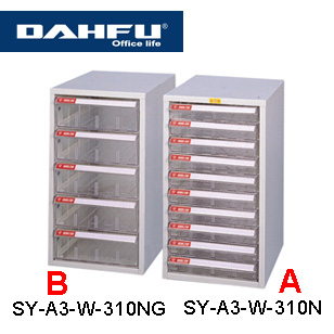 {振昌文具}【請先來電洽詢庫存】大富 SY-A3-W-310NG ( 耐衝級抽屜 ) 桌上型效率櫃 / 組