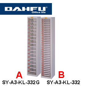 {振昌文具}【請先來電洽詢庫存】大富 SY-A3-KL-332G 落地型效率櫃 / 組 